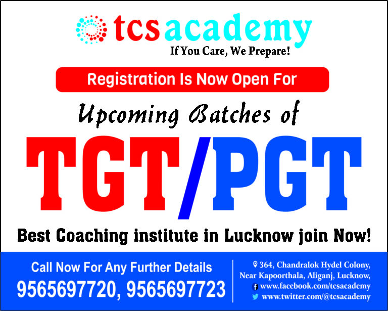 TGT PGT Coaching In Lucknow TGT PGT Study Material Mock Test