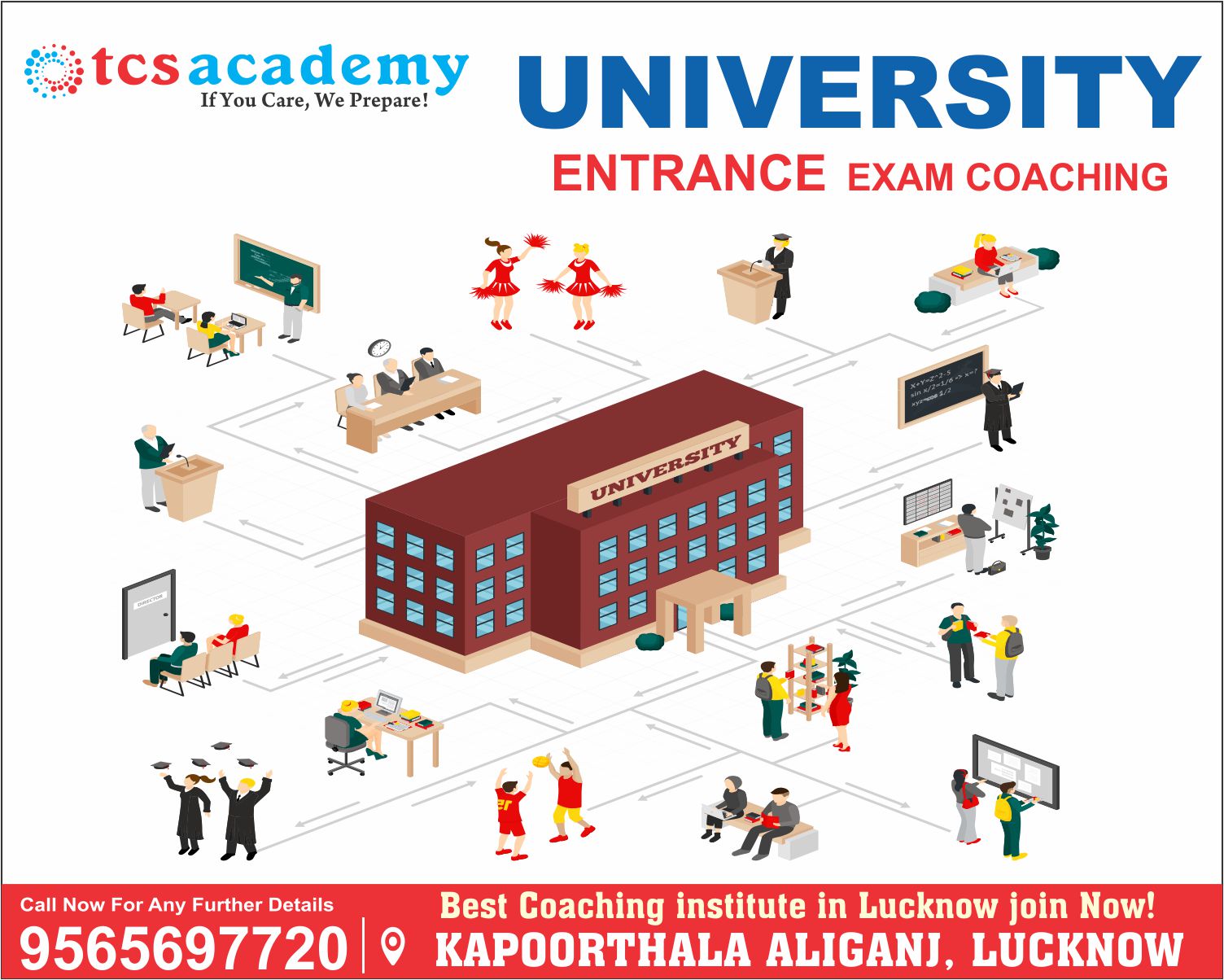 JNU,BHU,LU,Bed Entrance Exam Coaching in Lucknow : Tcs Academy